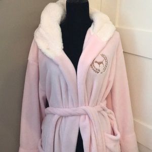 PINK sequin robe